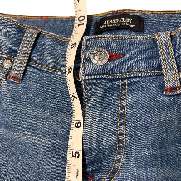True Religion Jennie Curvy Mid Rise Super Skinny Jeans Sz 26 - Picture 10 of 14